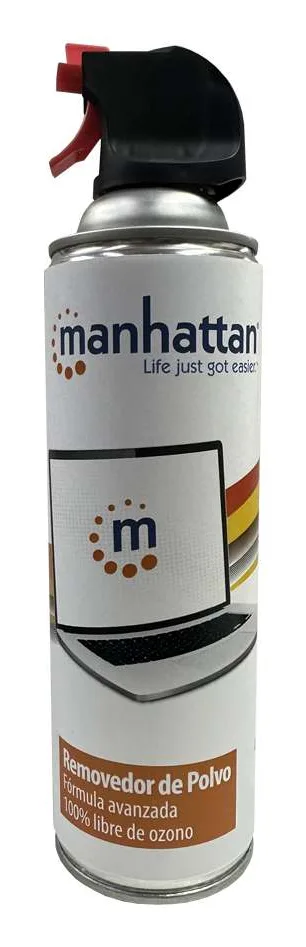 AIRECOMPRIMIDO/MANHATTAN/425568/REMOVEDOR DE POLVO, BOTE DE 660 ML