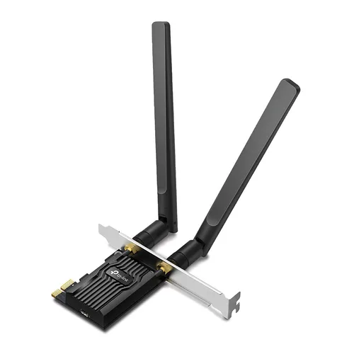 TARJETA DE RED PCIE | TP-LINK | ARCHER TX20E | WIFI 6 | AX1800 | BLUETHOOTH 5.2 | (5GHZ) 1201 MBPS | (2.4 GHZ) 574 MBPS
