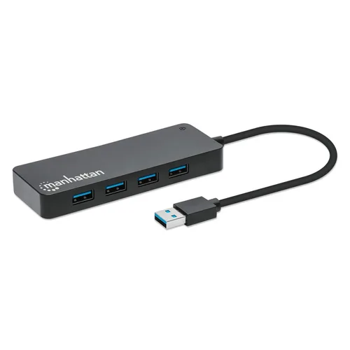 HUB USB,MANHATTAN,168403, V3.2 7 PTOS A SIN FUENTE, 5GBPS