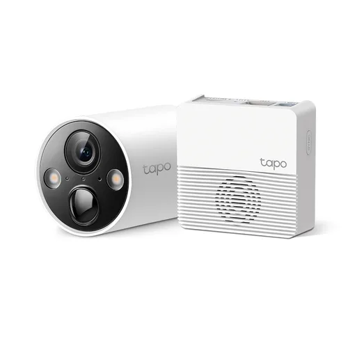 CAMARA TP-LINK TAPO C420S1 PARA EXTERIOR WIFI CON BATERIA RECARGABLE RESOLUCION 2K 1080P IP65 A PRUEBA DE AGUA VISION NOCTURNA AUDIO BIDIRECCIONAL DURACION BATERIA HASTA 180 DIAS