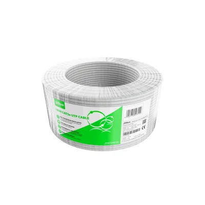 BOBINA/ DAHUA/ PFM922I-5EUN-C-100/ BOBINA DE 100 METROS DE CABLE UTP CAT 5E/ CCA/COLOR BLANCO/ USO INTERIOR/ CUBIERTA DE FR-PVC ROHS COMPLIANT