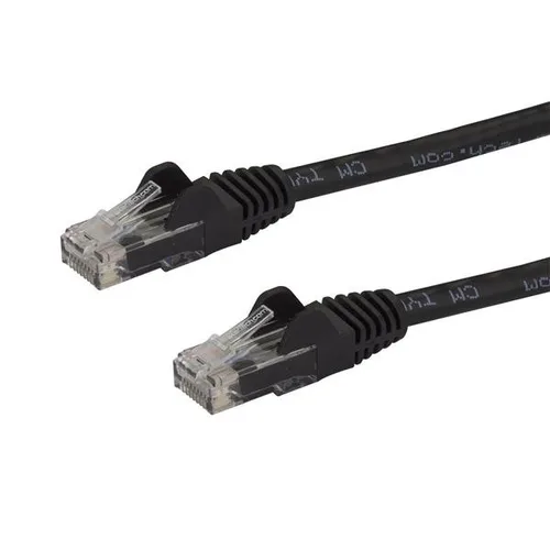 CABLE DE 2M DE RED ETHERNET SNAGLESS SIN ENGANCHES CAT 6 CAT6 GIGABIT - NEGRO - STARTECH.COM MOD. N6PATC2MBK