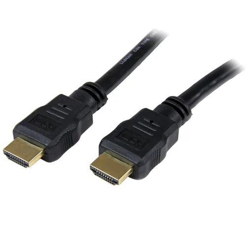 CABLE DE 3M HDMI - CABLE HDMI DE ALTA VELOCIDAD CON ETHERNET DE 4K - VIDEO UHD DE 4K A 30HZ - CABLE HDMI 1.4 - PARA MONITORES, PROYECTORES TV HDMI ULTRA HD - CABLE HDMI NEGRO STARTECH.COM