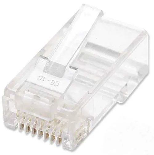 PLUG RJ45,INTELLINET,502399, CAT 5E UTP SOLIDO 100 PZAS