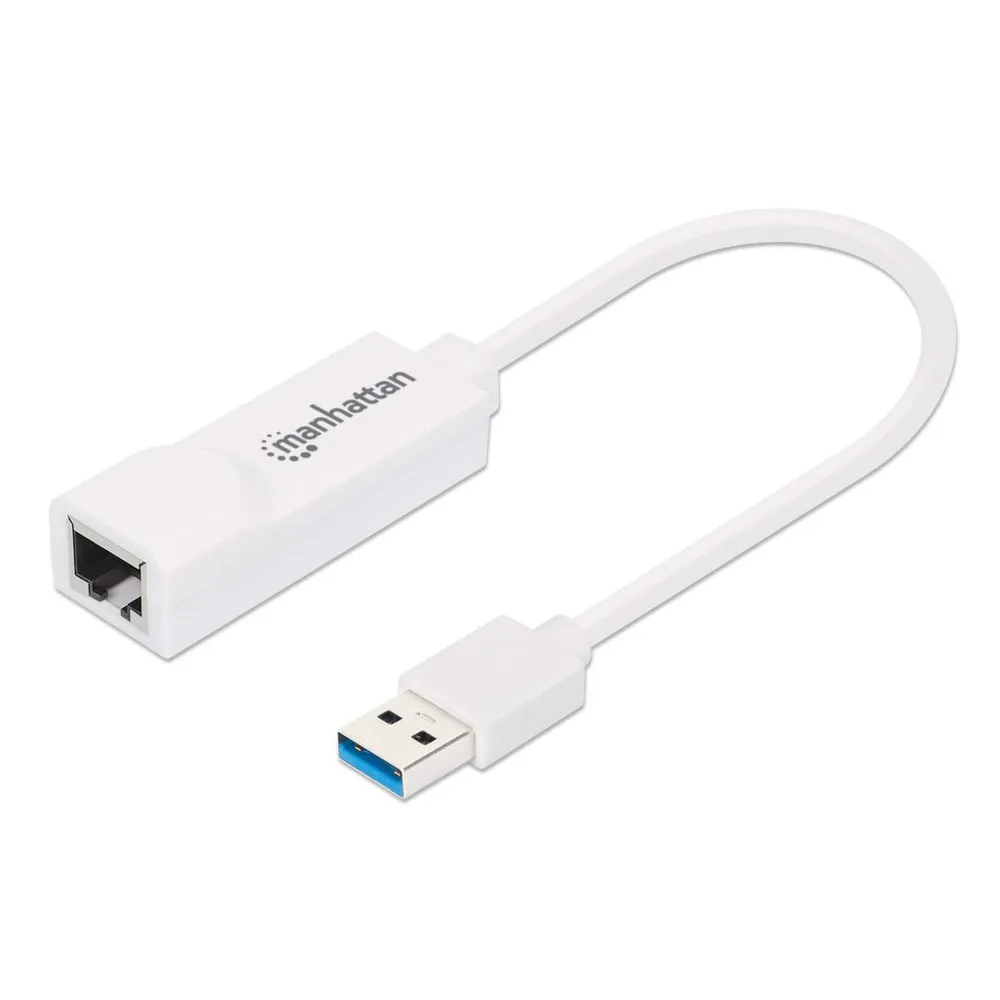 ADAPTADOR,MANHATTAN,506847, USB V3.0 A RED GB MH