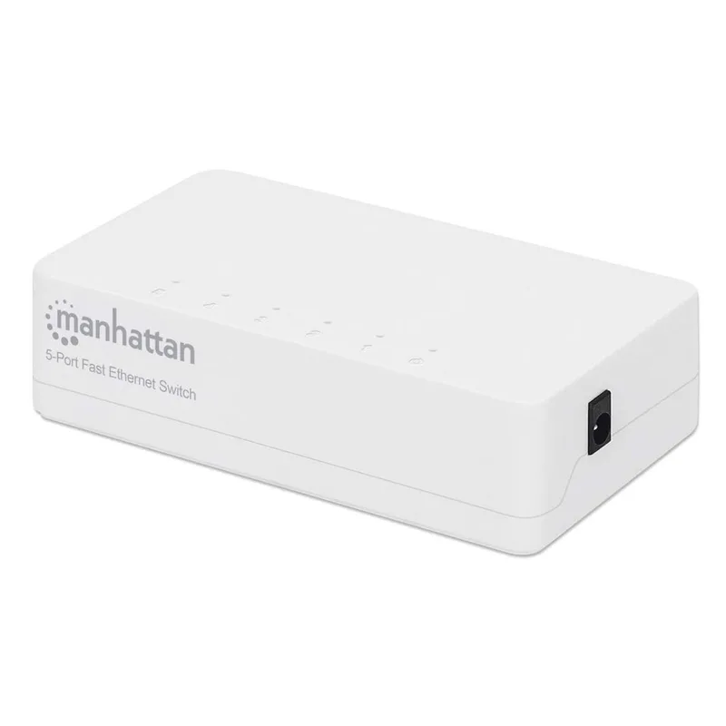 SWITCH,MANHATTAN,560672, 5 PTOS 10/100 DESKTOP BLANCO MH