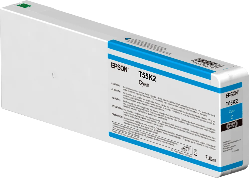 Consumible Cartucho EPSON Modelo T55K Ultrachrome HD