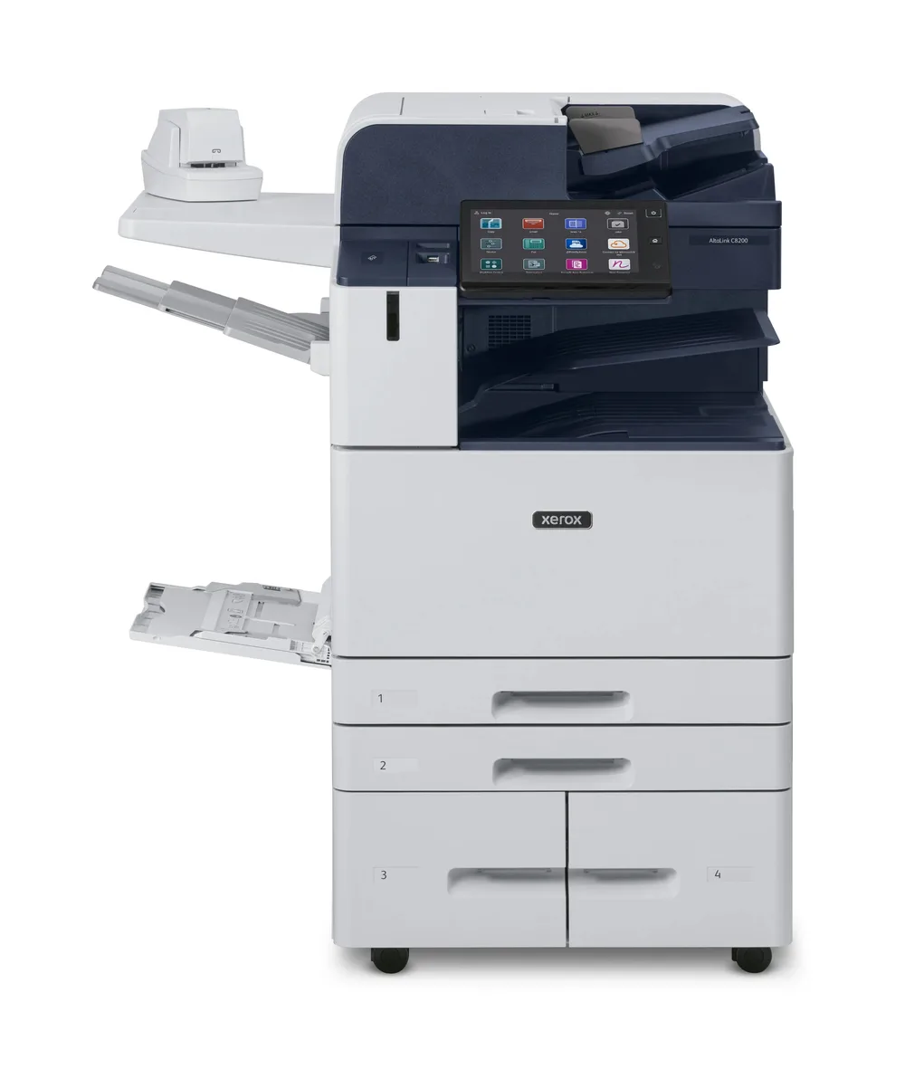Multifuncionales Laser A Color XEROX Altalink C8245F, 45PPM, Laser Color, Dadf, Pantalla Tactil, Usb, Ethernet Red, Nfc, Wifi, Bt, Tabloide