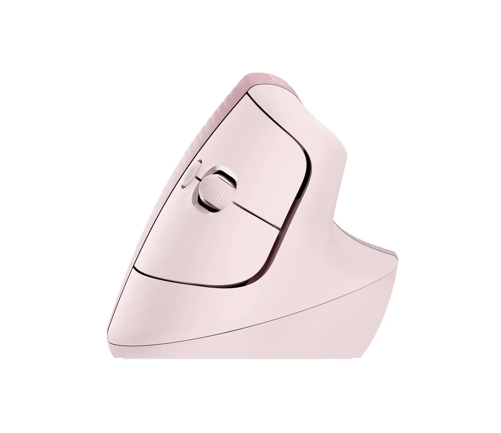 MOUSE LOGITECH LIFT VERTICAL ERGO OPTICO INALAMBRICO BT LOGI BOLT EASY-SWITCH ROSA