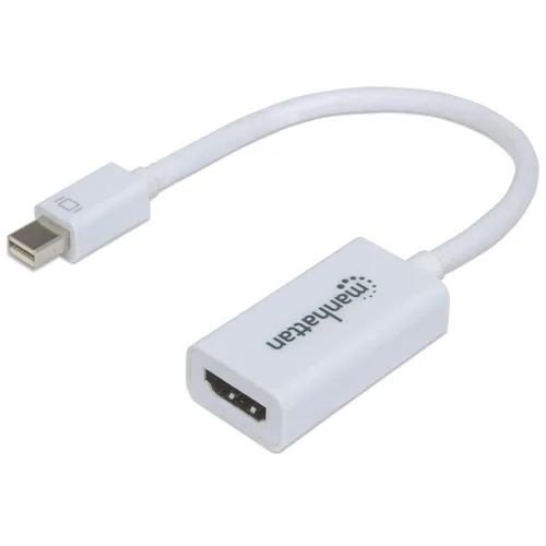 CABLE ADAPTADOR,MANHATTAN,151399, DISPLAYPORT MINI M A HDMI H BL 1080P