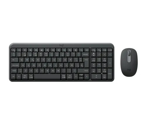 TECLADO Y MOUSE LOGITECH MK250 COMPACTO BLUETOOTH (ESPAÑOL) GRAFITO