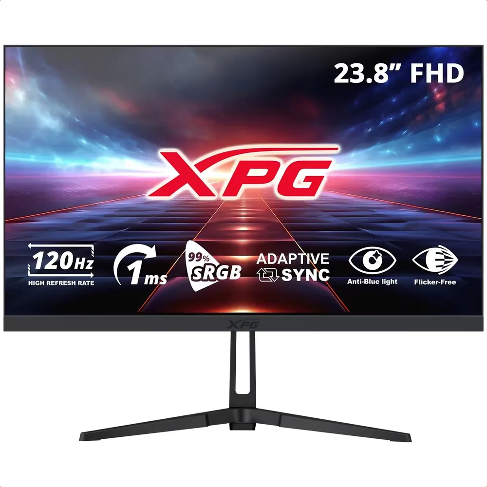 MONITOR ADATA XPG RIFT R24F2 PLANO 23.8 PULGADAS IN IPS 1920X1080FHD 120HZ 1MS NEGRO (RIFT R24F2 BKCMX)