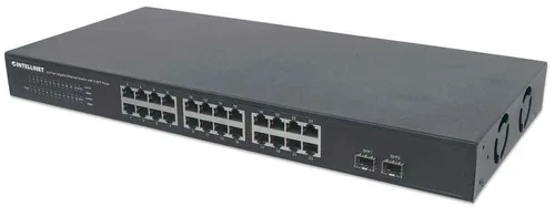 SWITCH,INTELLINET,561044, GB 24 PTOS 19 2 SFP