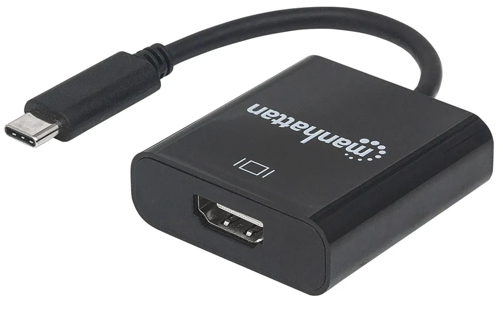 CONVERTIDOR USB,MANHATTAN,151788,-C A HDMI H, 4K30HZ