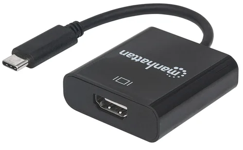 CONVERTIDOR USB,MANHATTAN,151788,-C A HDMI H, 4K30HZ