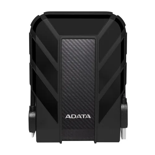 Discos Duros ADATA HD710P 2TB Portatil 2.5 USB 3.2 Windows Mac Linux Contragolpes Color Negro AHD710P-2TU31-Cbk