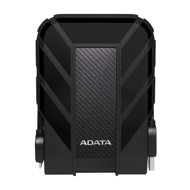Discos Duros ADATA HD710P 2TB Portatil 2.5 USB 3.2 Windows Mac Linux Contragolpes Color Negro AHD710P-2TU31-Cbk
