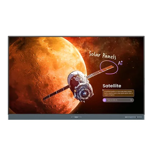 PANTALLA INTERACTIVA BENQ RP8605 86 / DLED / 4K UHD / 400NITS / IA / ANDROID / 16GB/256 GB / VGA, HDMI, USB, DISPLAYPORT, RS232, LAN, WIFI, BT, ALTAVOCES-MICROFONO / 50 PTS TACTILES / GARANTIA 3 AÑOS