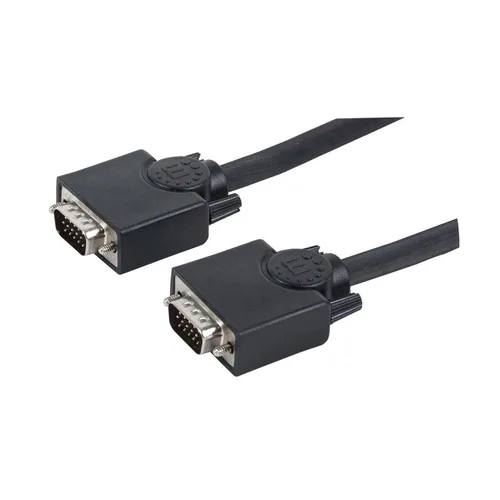 CABLE SVGA,MANHATTAN,313629, MONITOR 8MM HD15M-M 15.0M