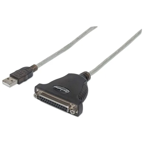 CONVERTIDOR,MANHATTAN,336581, USB A PARALELO DB25