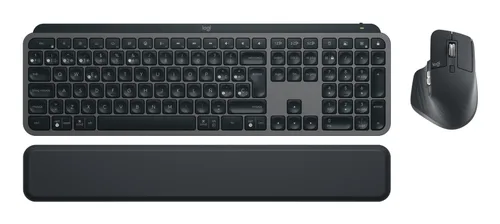 TECLADO Y MOUSE LOGITECH MX KEYS COMBO BUSINESS GEN 2 INALAMBRICO USB BOLT (ESPAÑOL) GRAFITO