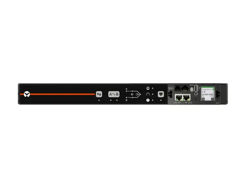 RPDU, RACK TRANSFER SWITCH MONITORED UNIT LEVEL, 15A, 120V, 1.4KW, HORIZONTAL, 10 NEMA 5-15R, 10FT / 3M POWER CORDS WITH 5-15P, BLACK POWDER COAT.