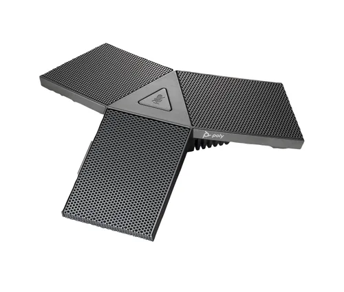 MICROFONO DE EXPANSION HP POLY 875M6AA / PARA MODELO POLYSTUDIO USB, X50,X52,X70 Y X72, CUENTA CON 3 MICROFONOS CON UNA COBERTURA DE HASTA 3 METROS, LOGINTUD DE CLABLE DE 7.6 MTS RJ11