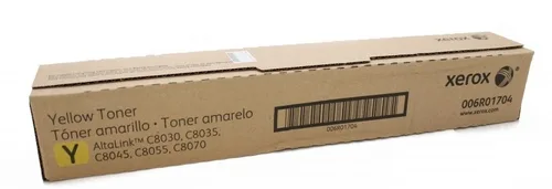 TONER XEROX 006R01704, AMARILLO, ALTA CAPACIDAD 15,000 PAGINAS, PARA ALTALINK C8030/8035/8045/8055/8070