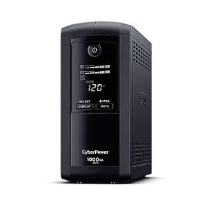 NO BREAK CYBERPOWER CP1000AVRLCD 1000 VA/ 600 WATTS, INTERACTIVO,TORRE, 9 NEMA 5-15R, 5 RESPALDO Y 4 SUPRESIN, 3 AÑOS DE GARANTA, INCLUYENDO BATERA.