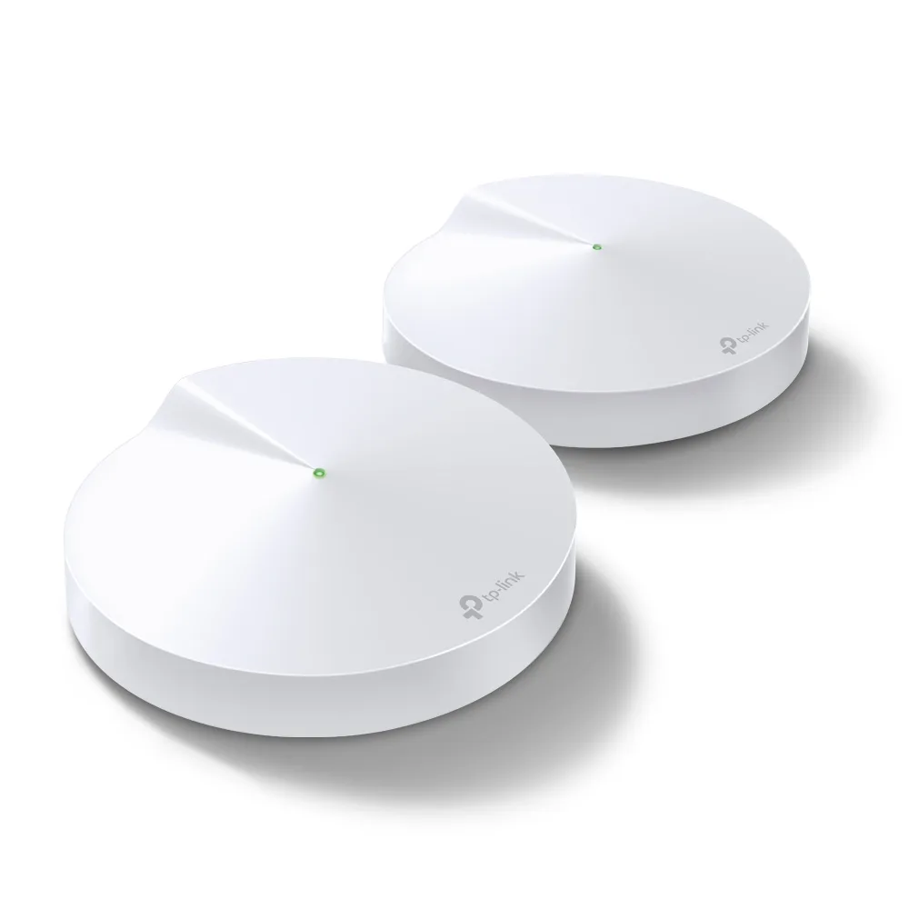 ROUTER | TP-LINK | DECO M5(2-PACK) | AC1300 | WIFI MESH | COBERTURA ESTIMADA 353 METROS CUADRADOS (DEPENDE DE CONDICIONES AMBIENTALES Y TRAFICO DE CADA USUARIO) | HASTA 100 DISPOSITIVOS