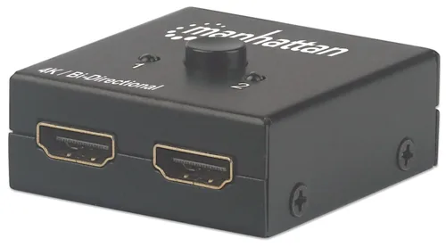 SWITCH HDMI,MANHATTAN,207850, 4K@60HZ, BIDIRECCIONAL 2:1