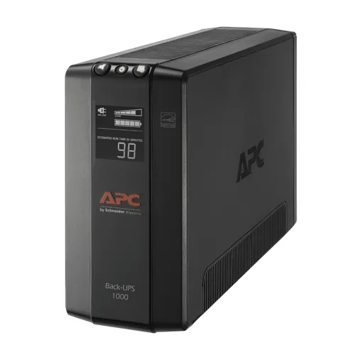 UNIDAD BACK UPS PRO BX 1000 VA, 8 TOMAS DE SALIDA, AVR, INTERFAZ LCD, LAM 60 HZ