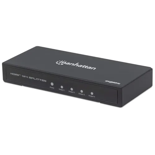 VIDEO SPLITTER,MANHATTAN,207805, HDMI 4K60HZ, 1 IN4 OUT