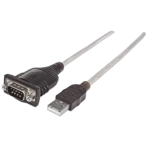 CONVERTIDOR USB,MANHATTAN,205153, A SERIAL DB9M  BOLSA