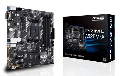 MB ASUS A520 AMD S-AM4 5A GEN/4X DDR4 2800/DP/HDMI/D-SUB/M.2/4X USB3.2/MICRO ATX/GAMA BASICA/CSM