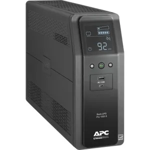 UNIDAD BACK UPS PRO BR 1100 VA, 10 TOMAS DE SALIDA, 2 PUERTOS USB DE CARGA, AVR, INTERFAZ LCD, LAM// SUSTITUYE AL BACK UPS BR1000G