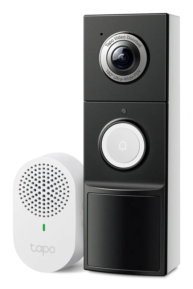 Smart Home Timbre Inteligente TP LINK | Tapo D235 | IP66 Con Visión 5MP Mejorada Y Alimentación Por Batería O Cable