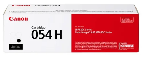 TONER CANON 054H NEGRO, RENDIMIENTO 3100 PAGINAS