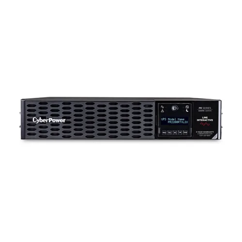 NO BREAK CYBERPOWER PR2200RTXL2U 2200VA / 2200W, RACK/TORRE, 2U, 8 X NEMA 5-20R, SENOIDAL PURA, PERMITE MDULOS DE BATERA EXTENDIDA BP48VP2U02, GARANTA 3 AÑOS INCLUYE BATERA.