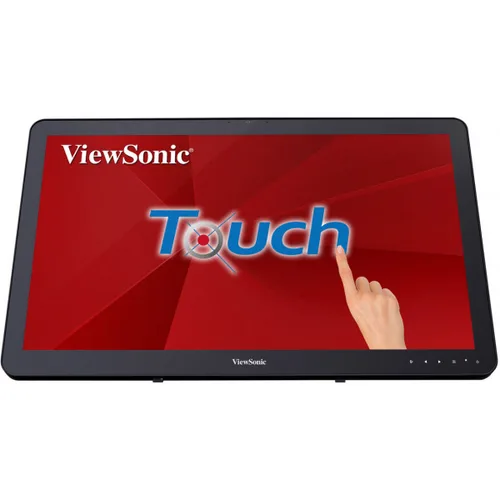 MONITOR TOUCH VIEWSONIC TD2430/ TECNOLOGIA CAPACITIVA/ 24 PULGADAS/ FULL HD / 1920 X 1080 / VGA / HDMI / VESA / CABLE HDMI /CABLE USB-A A USB-B/ 3 AÑOS DE GARANTIA