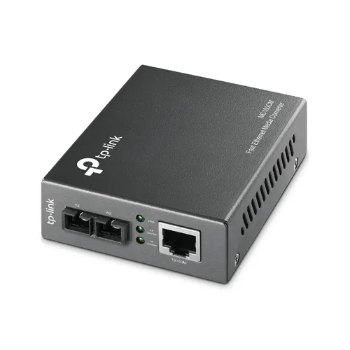 CONVERTIDOR DE MEDIOS TP-LINK MC100CM MULTIMEDIA MULTI-MODO 10/100MBPS CONECTOR SC HASTA 2KM