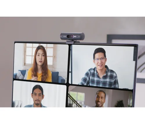 WEBCAM LOGITECH BRIO 500 FULL HD 1080P 30FPS ZOOM DIGITAL 4X AUTO ENFOQUE MICRÓFONO USB-C GRAFITO