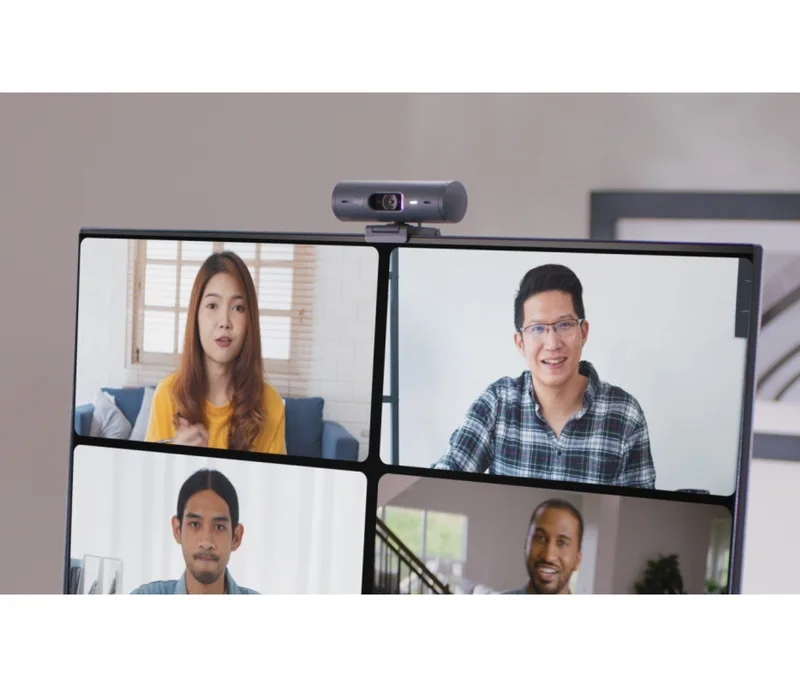 WEBCAM LOGITECH BRIO 500 FULL HD 1080P 30FPS ZOOM DIGITAL 4X AUTO ENFOQUE MICRÓFONO USB-C GRAFITO