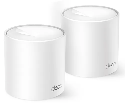 ROUTER | TP-LINK | DECO X10 (2-PACK) | MESH | WIFI 6 | AX1500 | 2 PUERTOS GIGABIT | CONECTA HASTA 120 DISPOSITIVOS