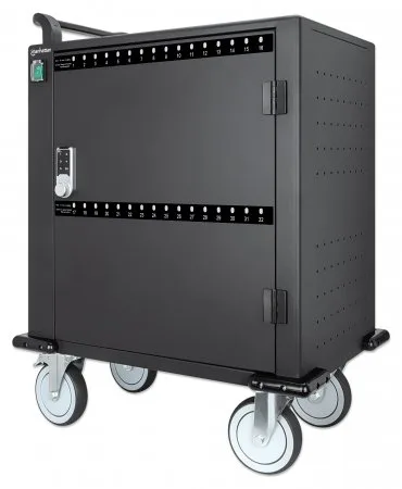 GABINETE DE CARGA ,MANHATTAN, 716000, DE 32 PUERTOS USB-C 12 576W