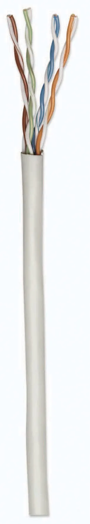 BOBINA,INTELLINET,334136, CAT 6 UTP 305M SOLIDA GRIS,100 COBRE
