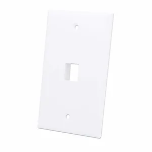 TAPA FACEPLATE,INTELLINET,163286, 1 PERFORACION BLANCO