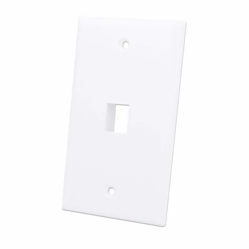TAPA FACEPLATE,INTELLINET,163286, 1 PERFORACION BLANCO