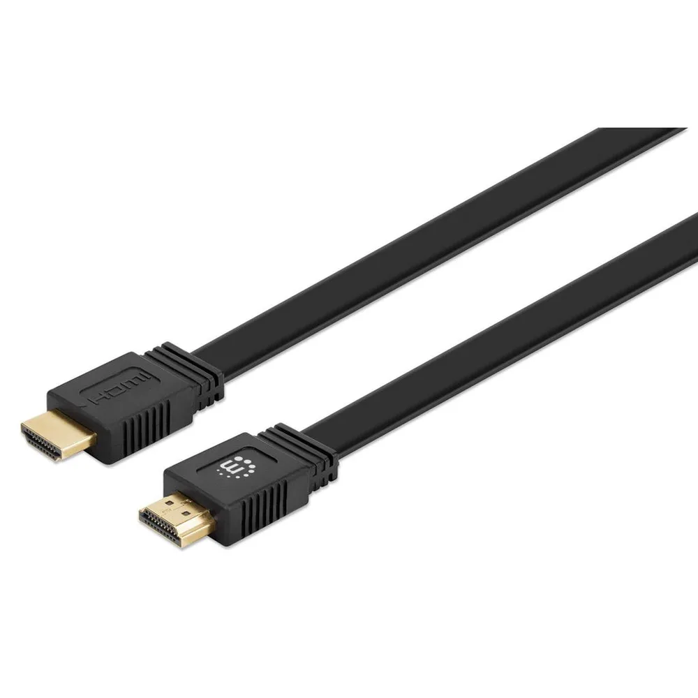 CABLES/MANHATTAN/355643/CABLE HDMI PLANO DE ALTA VELOCIDAD CON ETHERNET