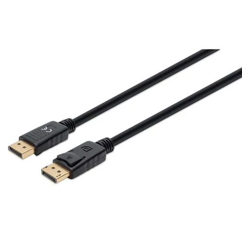 CABLE DISPLAYPORT,MANHATTAN,355582, V1.4 M-M, 3.0M NEGRO 8K60HZ